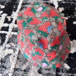 Strawberry Print Bucket Hat 2022 collection